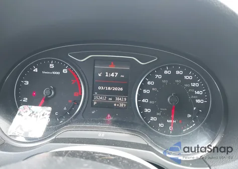 2015 Audi A3 2.0T Premium z USA, uszkodzony, nr VIN WAU3FLFF6F1129871